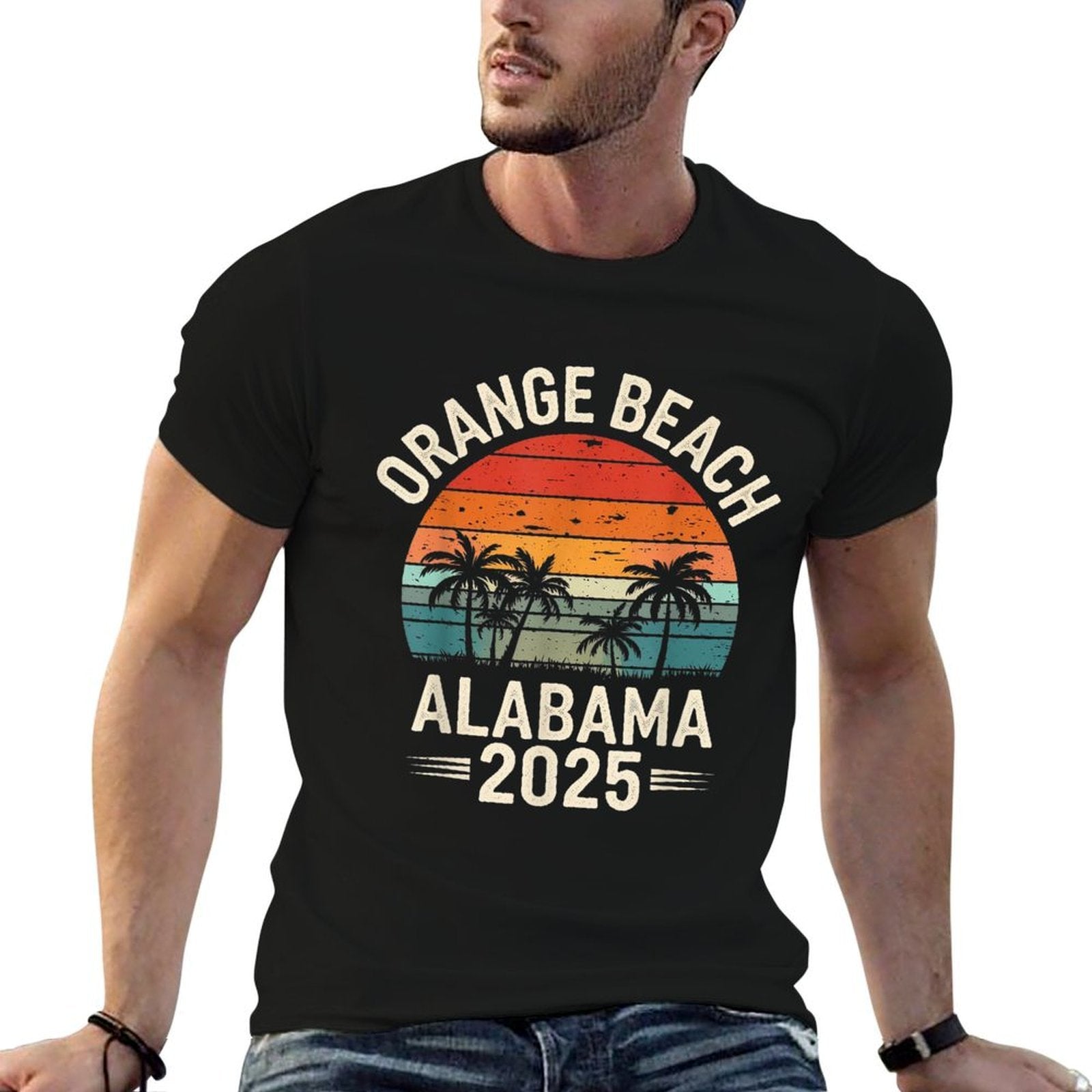Orange Beach Alabama 2025 Family Trip Friends Group Vacation  Lightweight T-Shirt