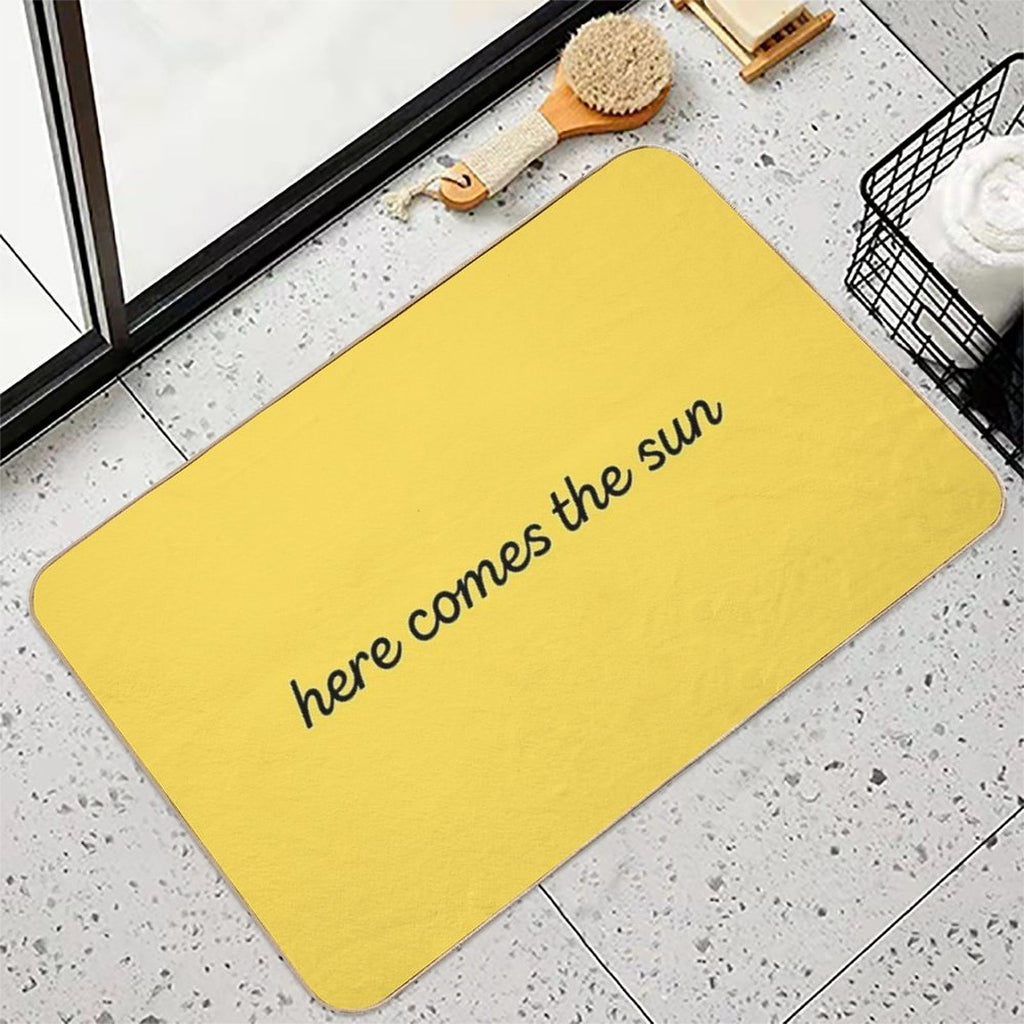 Here Comes The Sun  Pet-Safe Bath Mat