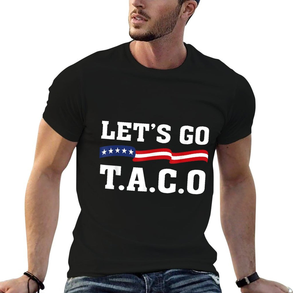 Lets Go Taco Funny Taco T.A.C.O  Eco-friendly Material T-Shirt