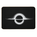 Interstellar Christopher Nolan Minimalist Vintage Movie Poster Mid-Century Alternative Art Print  Dirt-Trapping Bath Mat
