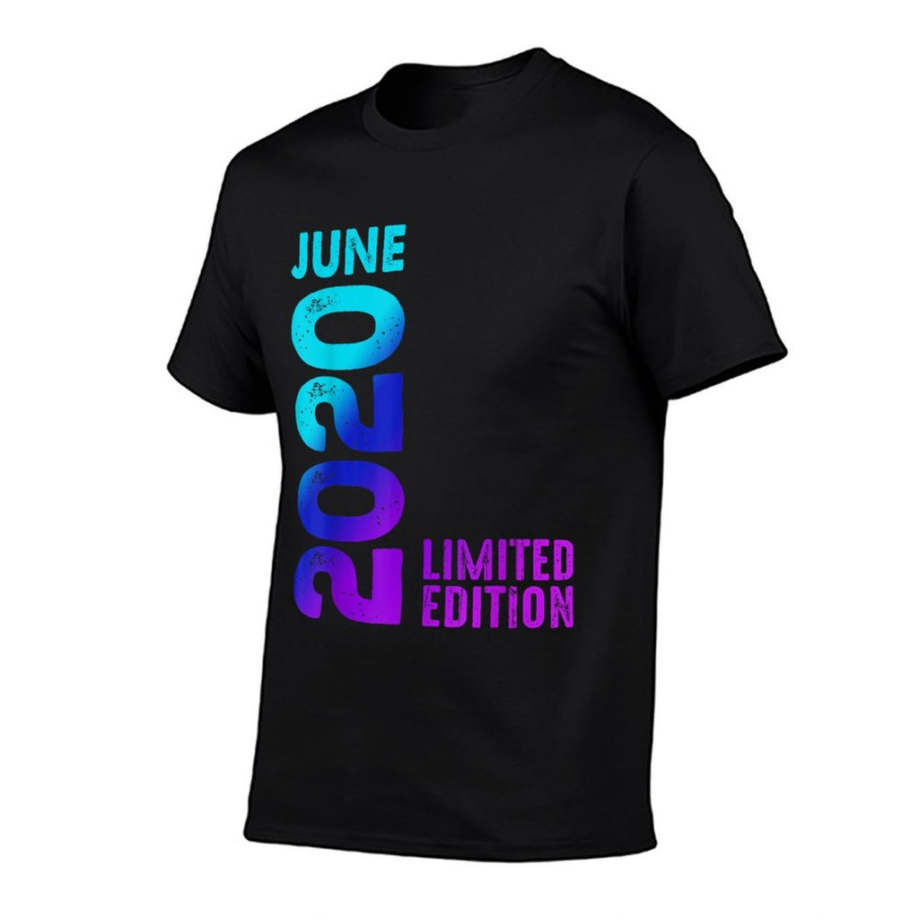 June 2020 Limited Edition Retro 2020 Vintage Year 2020  Summer-ready Fabric T-Shirt