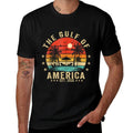 Gulf of US America Shirt Retro Golf of US America Shirt  Stretchy T-Shirt