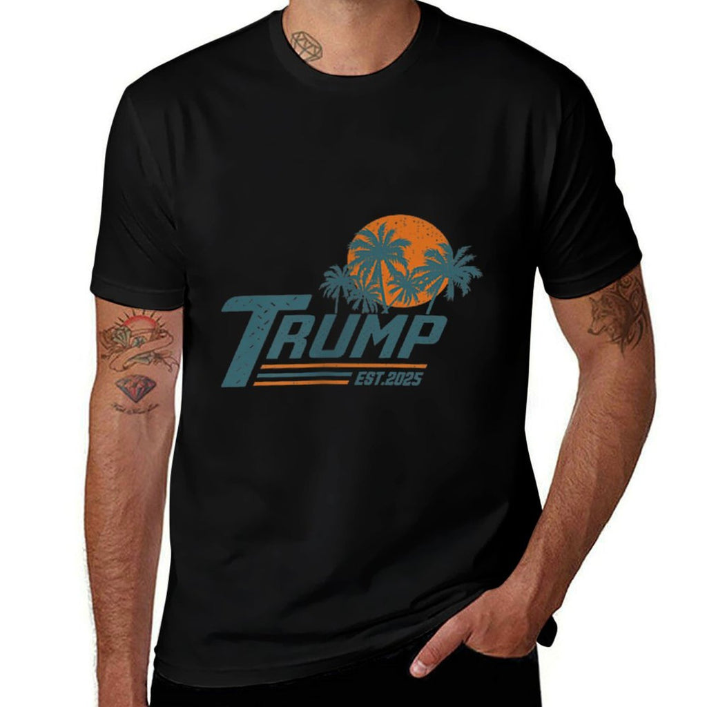 Funny Trump Shirt Gulf Of Us America Est 2025 ( 2 Side )  Relaxed-fit T-Shirt