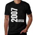 Vintage 2007 Limited Edition Classic 2007 Men Women Birthday  Polyester Blend T-Shirt