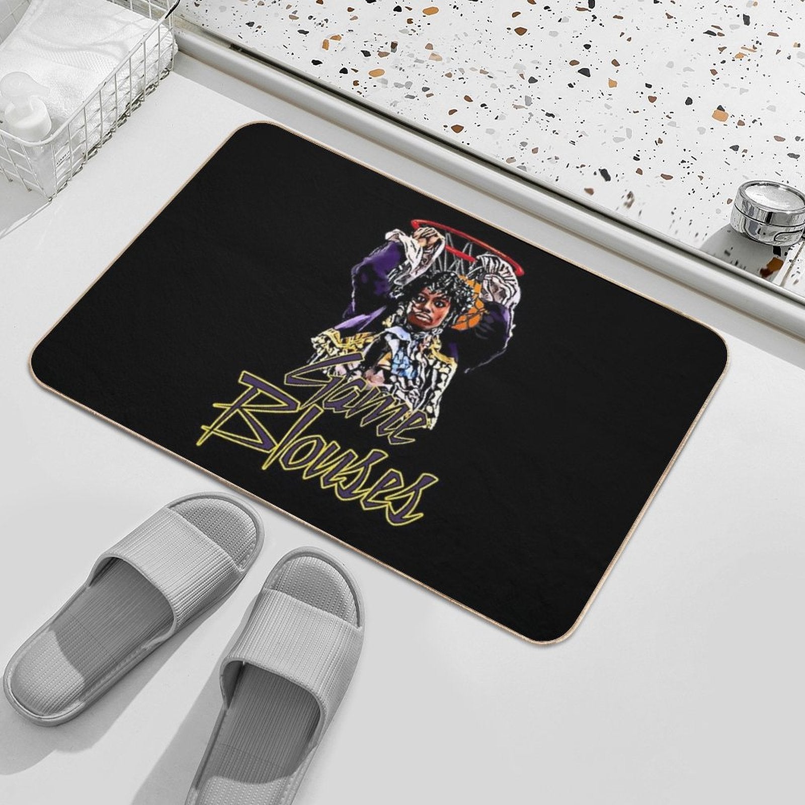 Game Blouses  Non-Slip Bath Mat