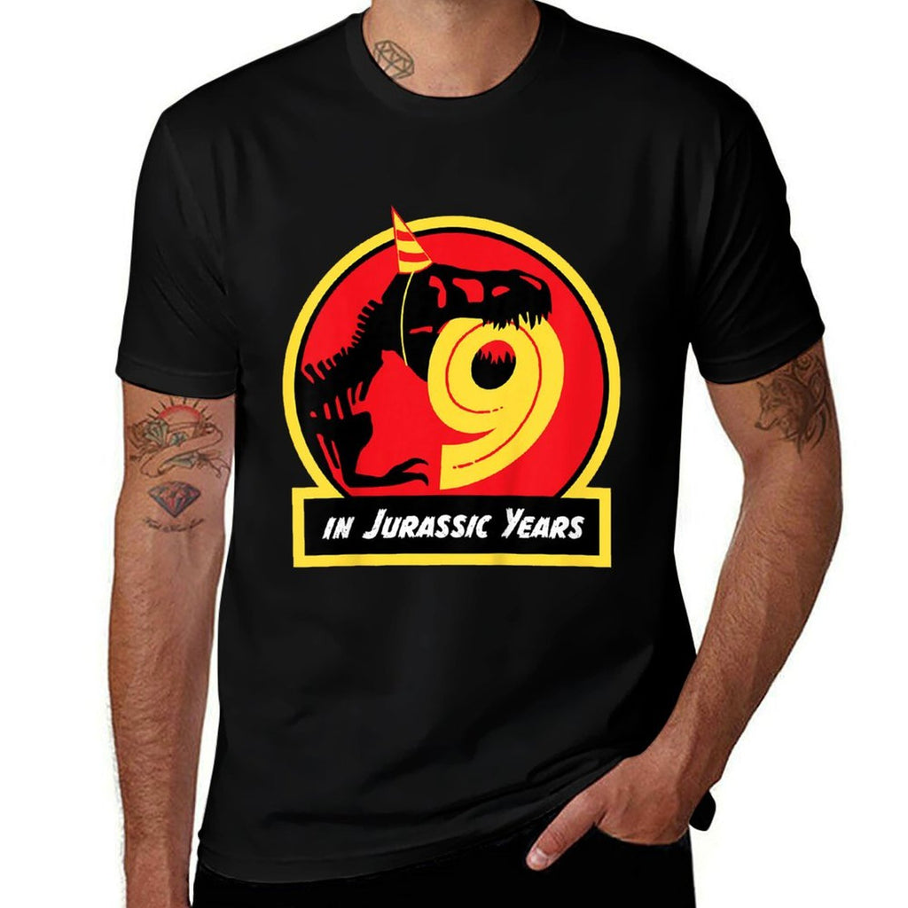 Kids Birthday Dinosaur 9 Year Old Jurassic T-rex  Affordable Price T-Shirt