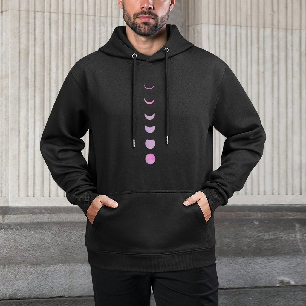 Phase Cresent Moon Lunar Full Astronomy Selenophile Gift Easy Care Hoodie