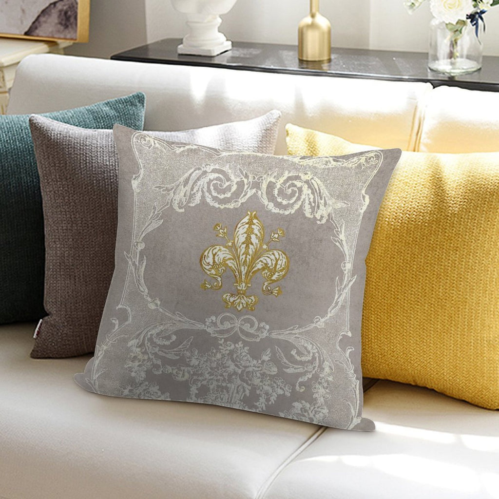 Fleur-de-lis, French, Fleur-de-lys Soft Multiple Sizes Throw Pillow