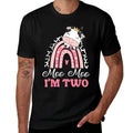 Moo Moo Im Two Birthday Girl Outfit 2nd Bday For Toddler  Lightweight T-Shirt