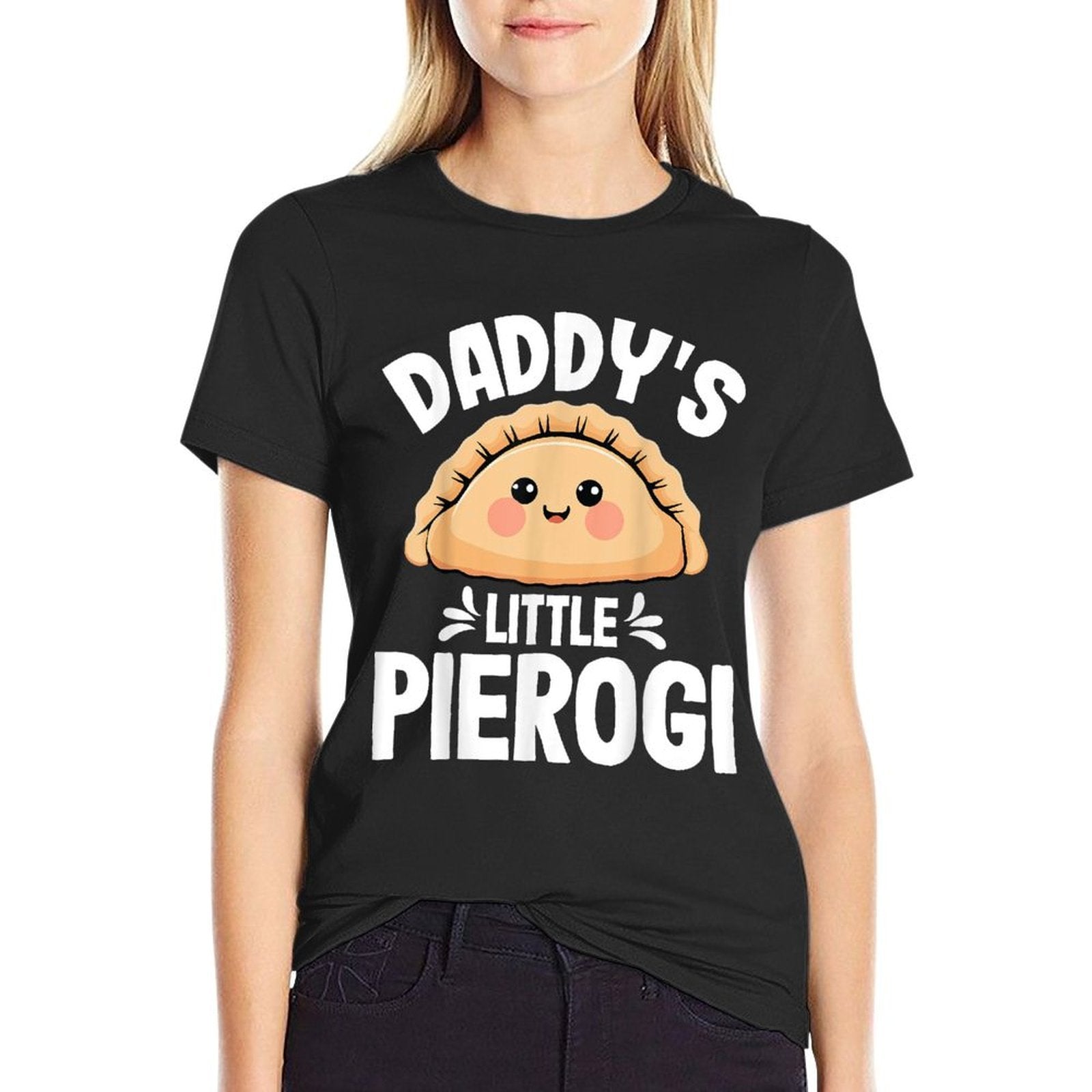Kids Daddys Little Pierogi - Polish Pierogis Lover Dad  Durable T-Shirt