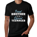 Proud Brother of A Teenager 13th Birthday  Trendy Pattern T-Shirt