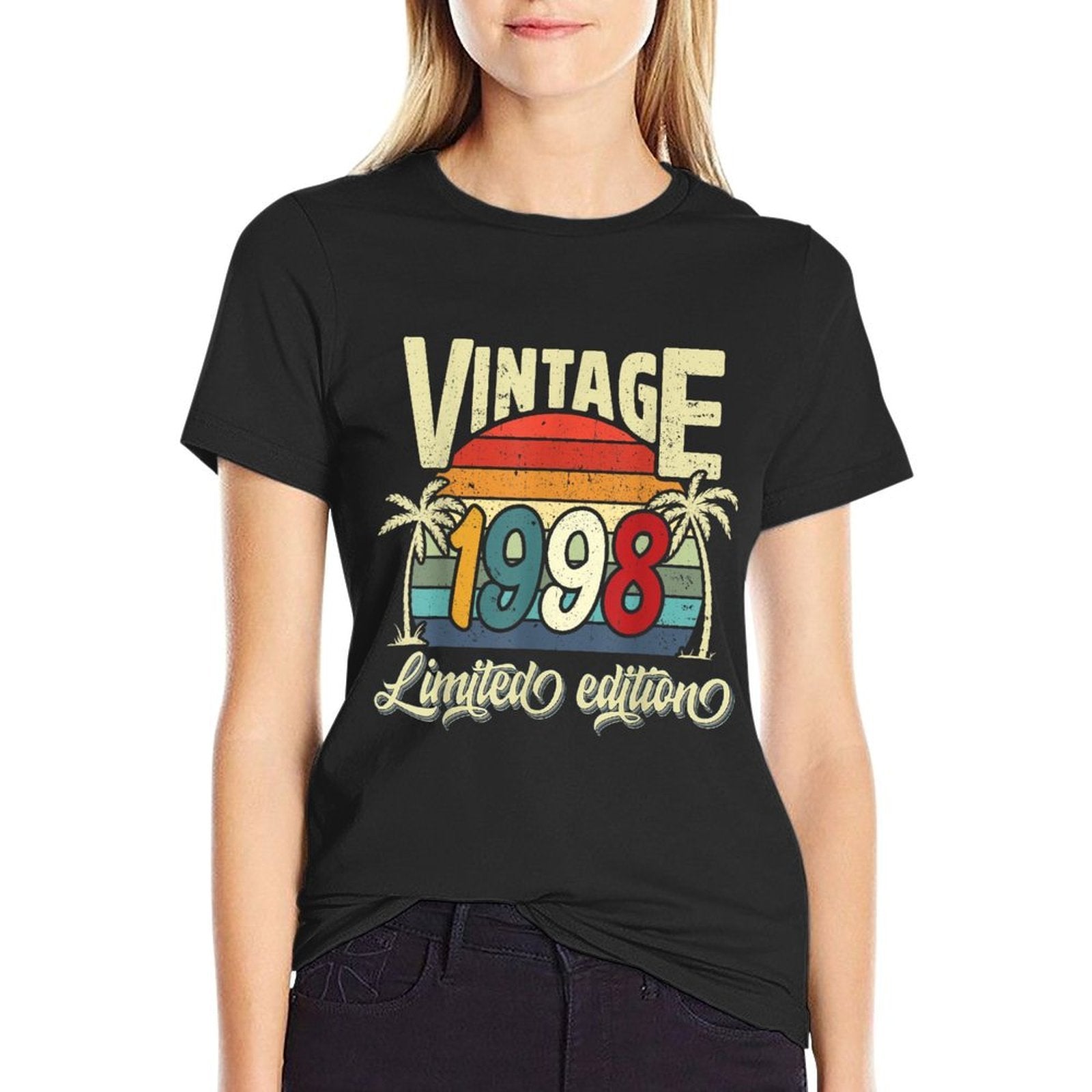 Vintage 1998 27th Birthday Limited Edition 27 Years Old Bday  Quick-drying T-Shirt