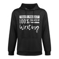 Author Journalist Teacher Writing Content Creator Gift Kangaroo Pocket Hoodie