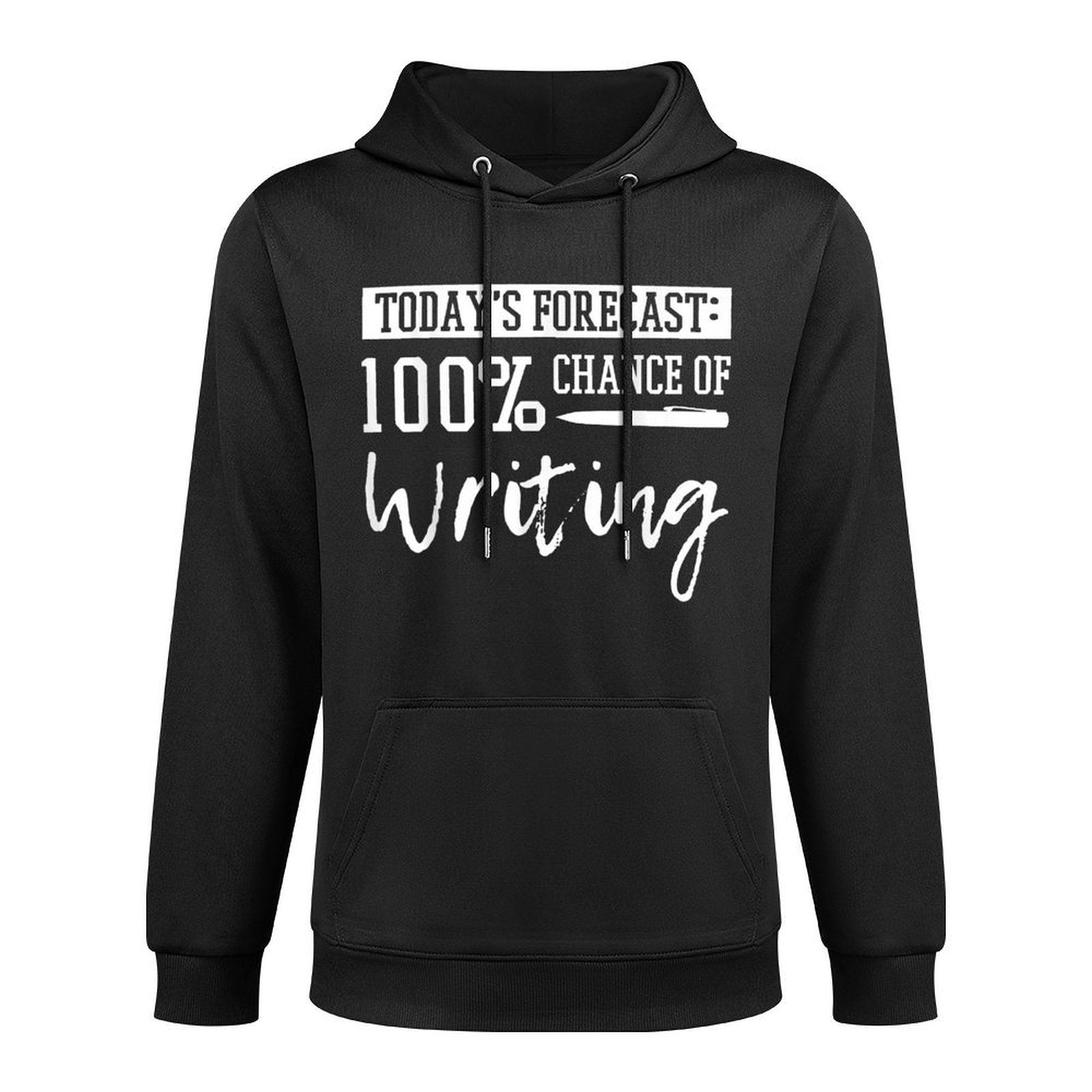 Author Journalist Teacher Writing Content Creator Gift Kangaroo Pocket Hoodie