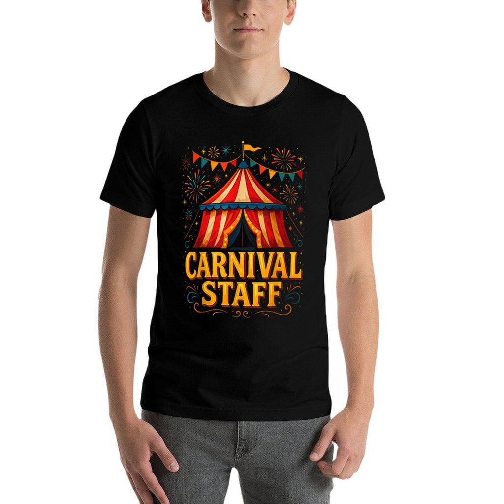 Funny Circus Staff Matching Carnival Staff  Wrinkle-resistant T-Shirt