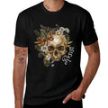 Resist Subtle Anti Trump Skull Floral Botanical Protest Comfortable T-Shirt