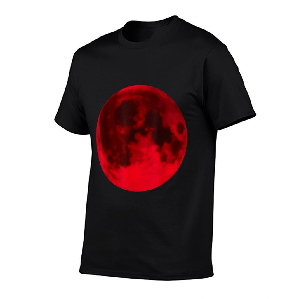 Full Moon Full Blood Red Moon  Trendy Pattern T-Shirt