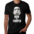 Star Wars Stormtrooper Mom Is A Trooper  Fade-proof Color T-Shirt