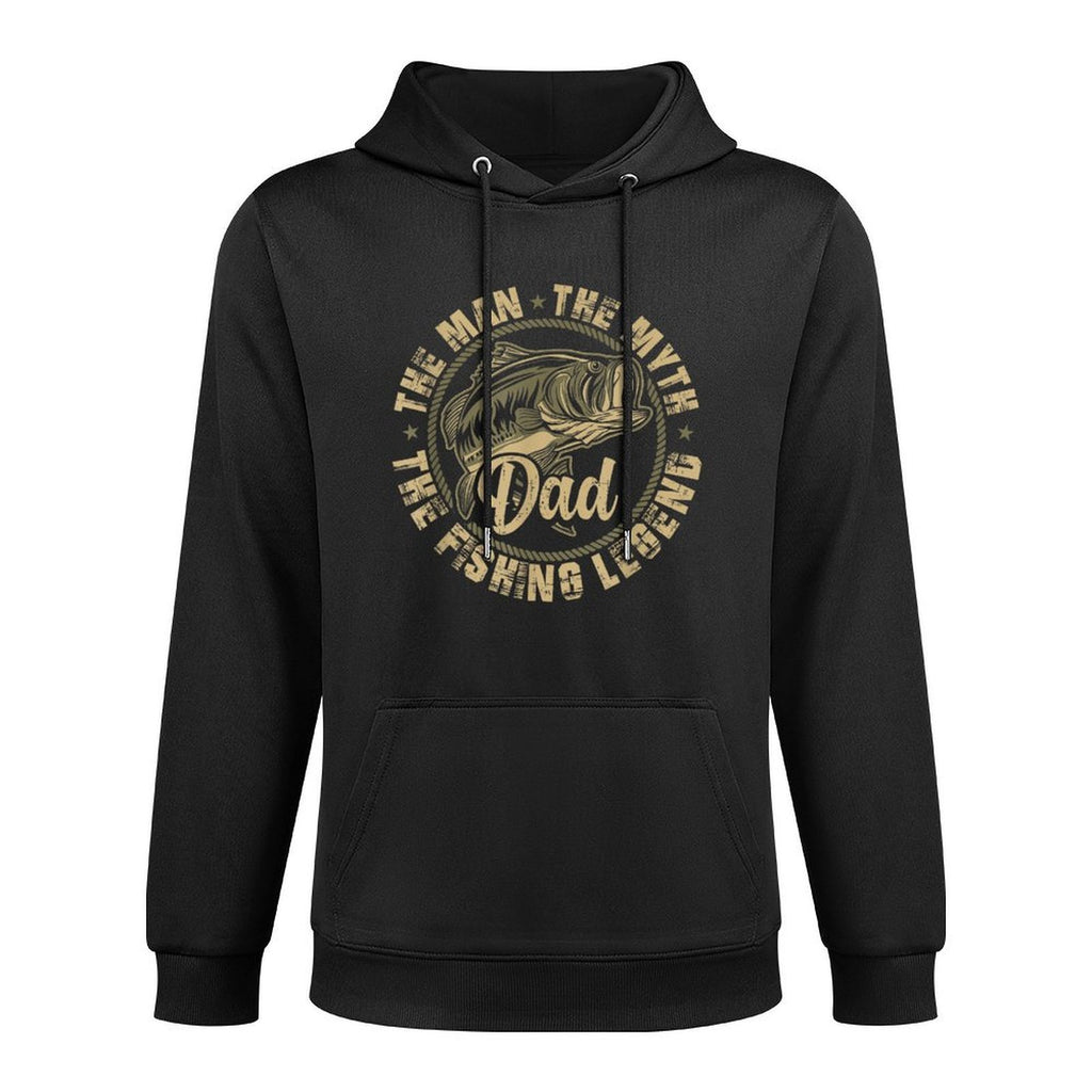 Fishing for Dad Father Day Fishing Gift for Fisherman Shrink-Resistant Hoodie