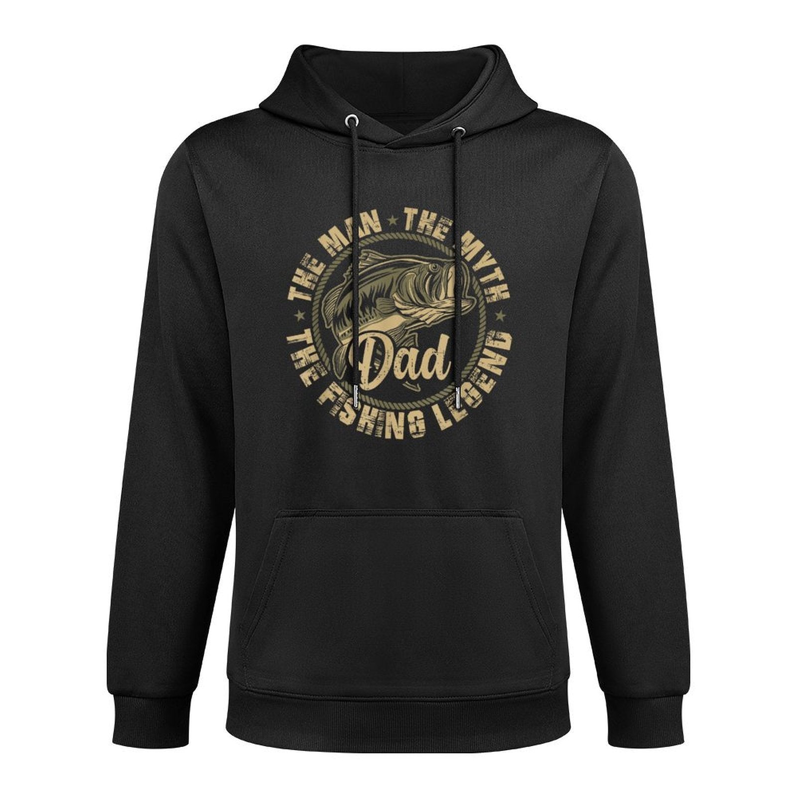 Fishing for Dad Father Day Fishing Gift for Fisherman Shrink-Resistant Hoodie