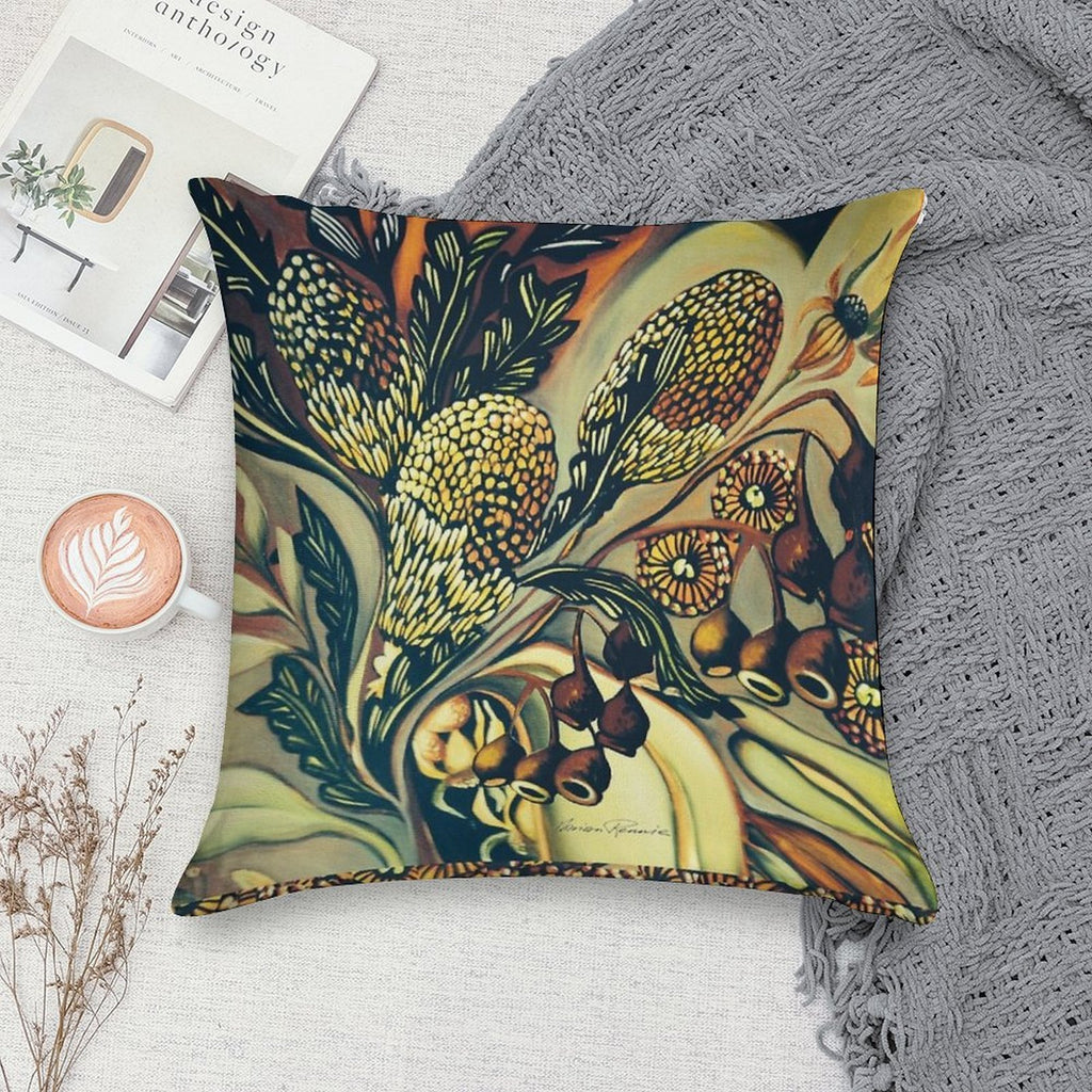 The Colours of Australia Soft Home Decor Throw Pillow
