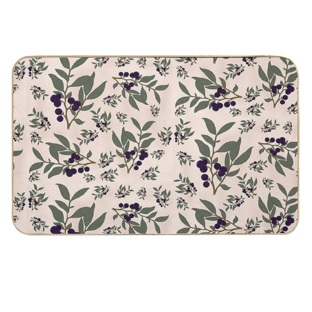 Huckleberry Pattern  Versatile Bath Mat