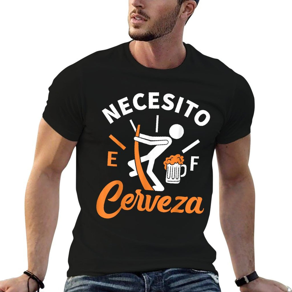 Necesito Cerveza - I Need Beer Funny Beer Lover  Moisture-wicking T-Shirt