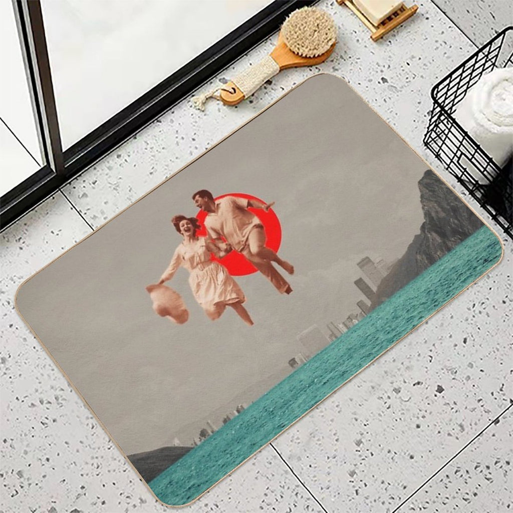 Don't Look Back  Rapid-Drying Bath Mat