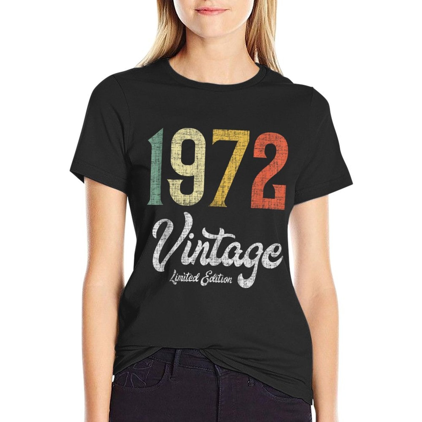 Vintage 1972 Limited Edition 50th Birthday  Lightweight T-Shirt