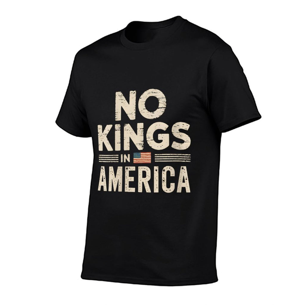 Womens No Kings In America  Stretchy T-Shirt