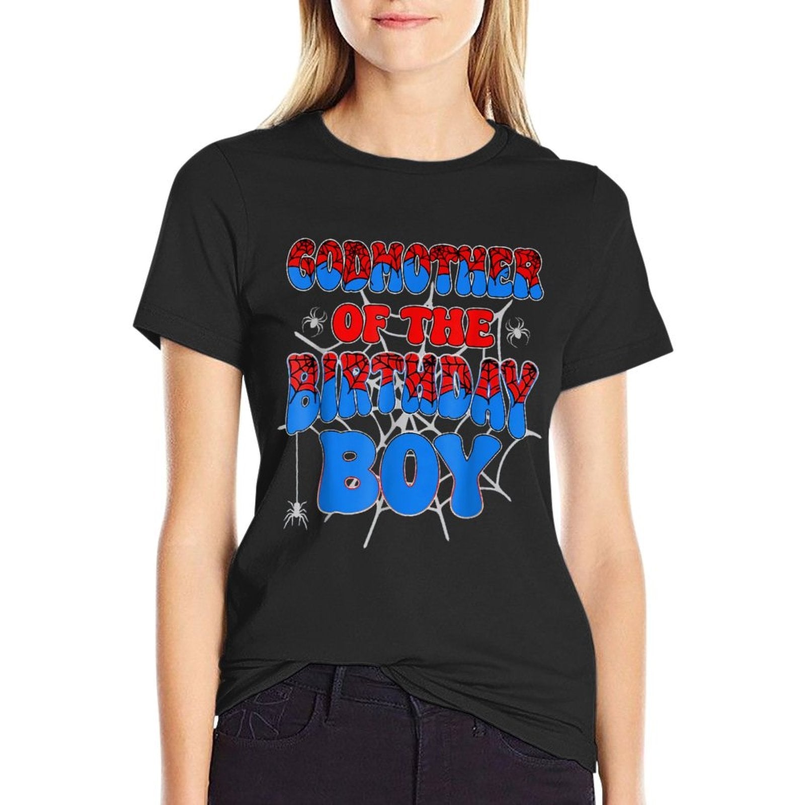 Matching Family Godmother Of The Birthday Boy Spider  Classic T-Shirt