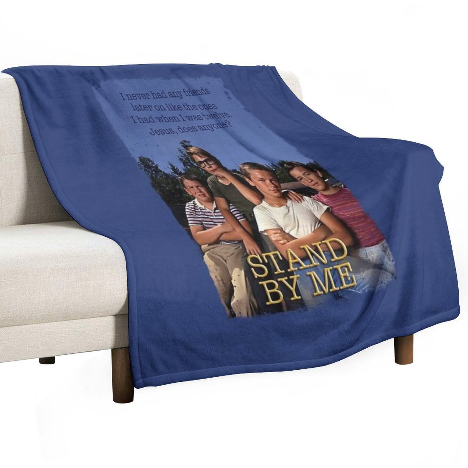 Stand By Me No2 Quick-dry Throw Blanket