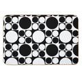 Mod Op Art Dress  Long-Lasting Bath Mat