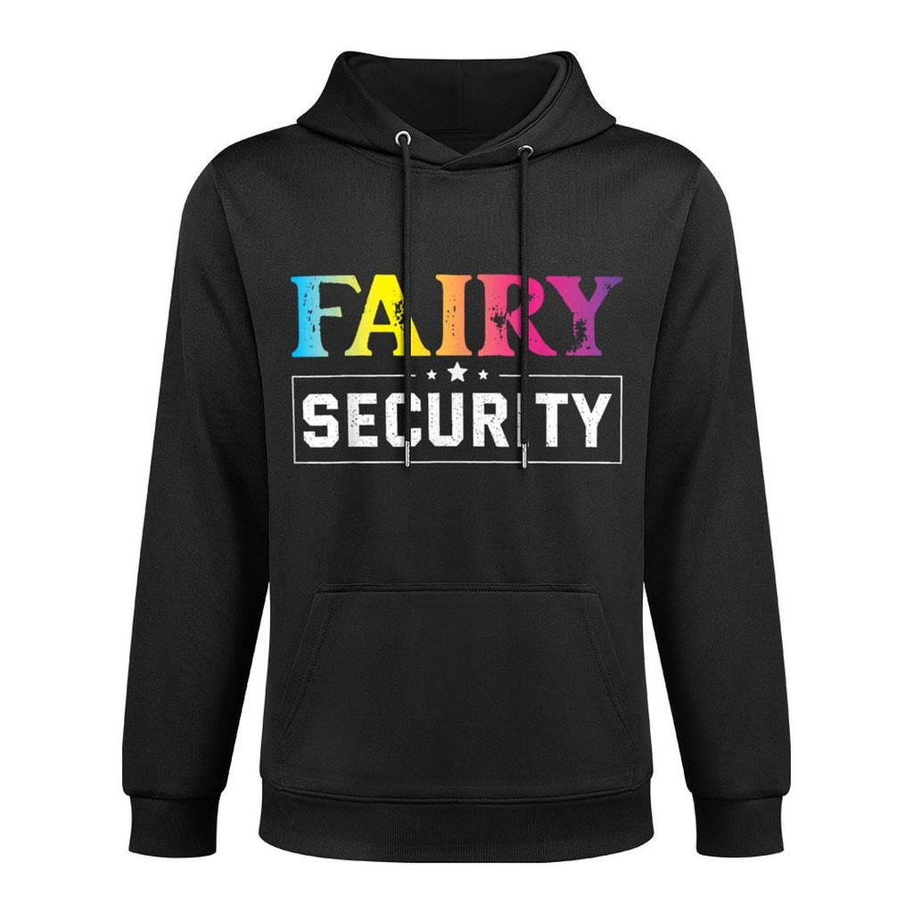 Fairy Security Birthday Party Funny Halloween Costume Moisture-Wicking Hoodie