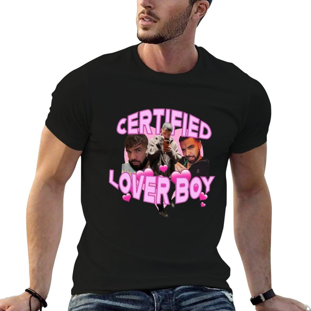 Drake BBL - Certified Lover Boy  Summer-ready Fabric T-Shirt