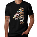 Fun 4th Birthday Farm Animals Theme Boy Kids 4 Year Old Bday  Cotton T-Shirt