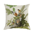 American Robin - John James Audubon Birds of America Soft Washable Throw Pillow