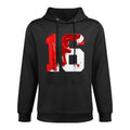 NUMBER 16 YEARS OLD 16TH BIRTHDAY Shrink-Resistant Hoodie