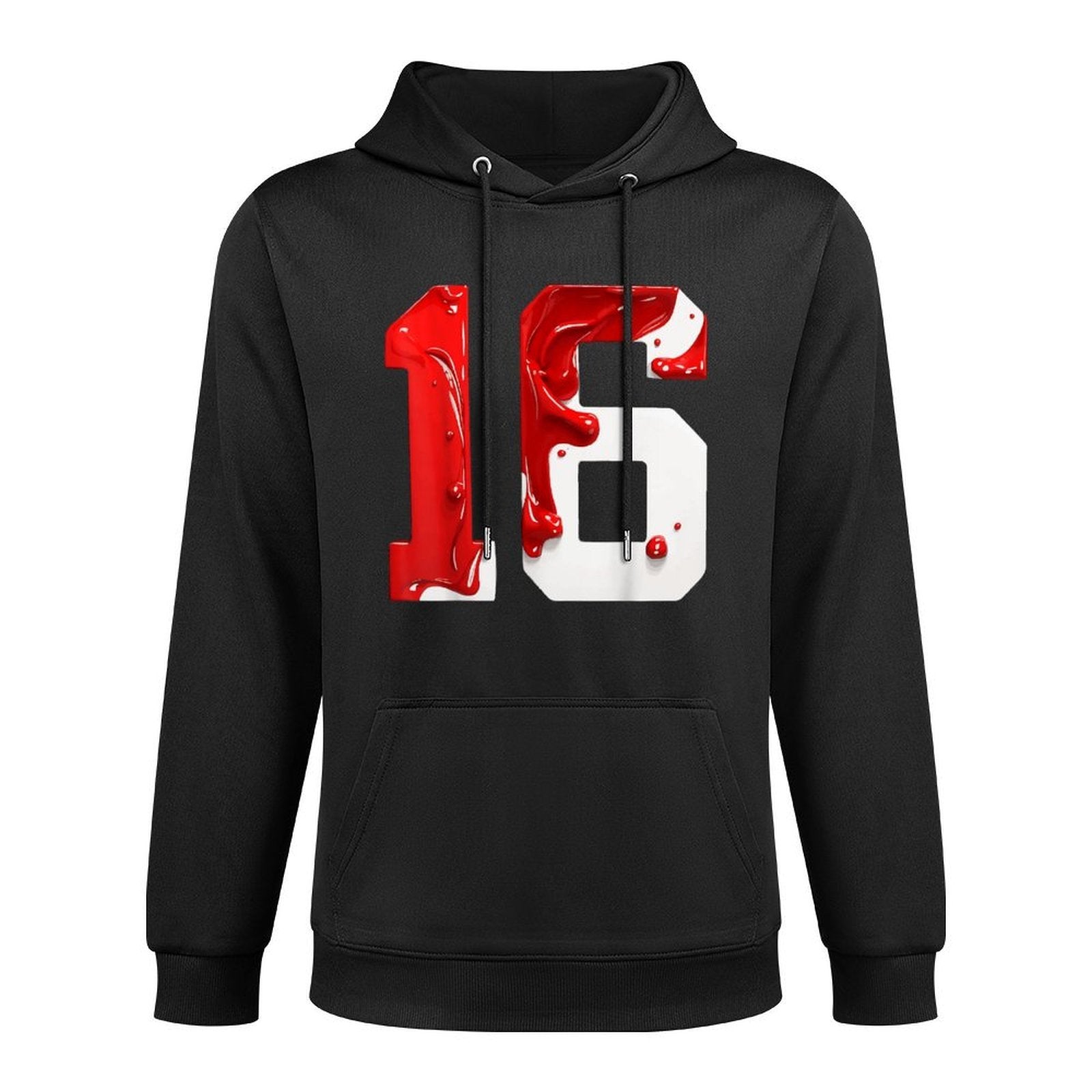 NUMBER 16 YEARS OLD 16TH BIRTHDAY Shrink-Resistant Hoodie