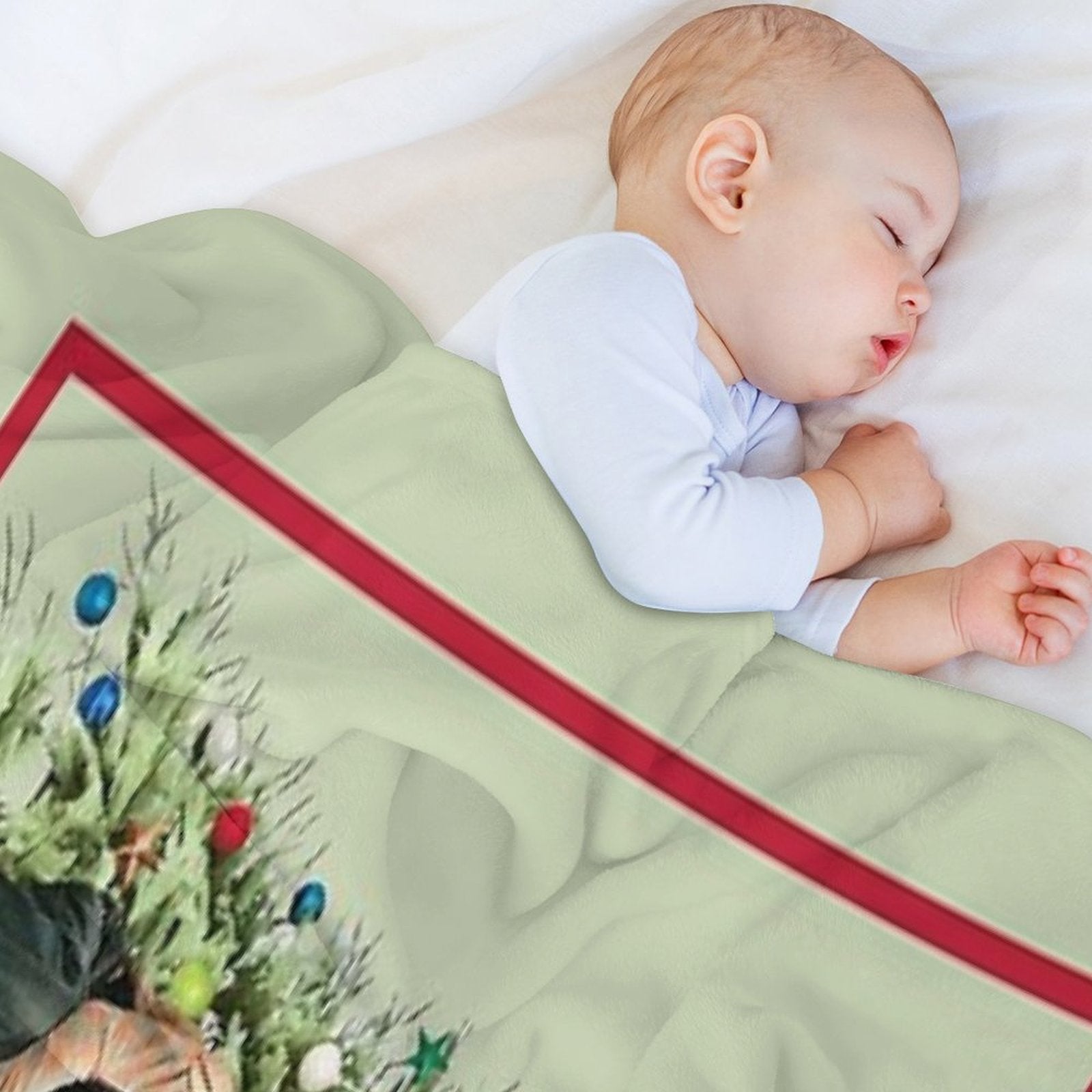 The Walton Family Christmas Easy Care Throw Blanket