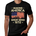 Making America Great Since 1972 Retro 50th Birthday USA  Durable T-Shirt