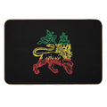Lion of Judah Flag Ethiopia King Selassie Rasta  Repositionable Bath Mat