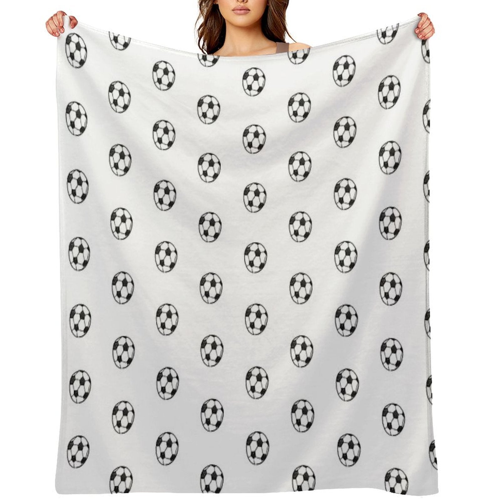 Soccer Ball Gift-ready Throw Blanket