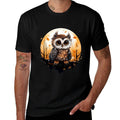 Charming Cute Adorable Owl in Autumn Twilight  Durable T-Shirt