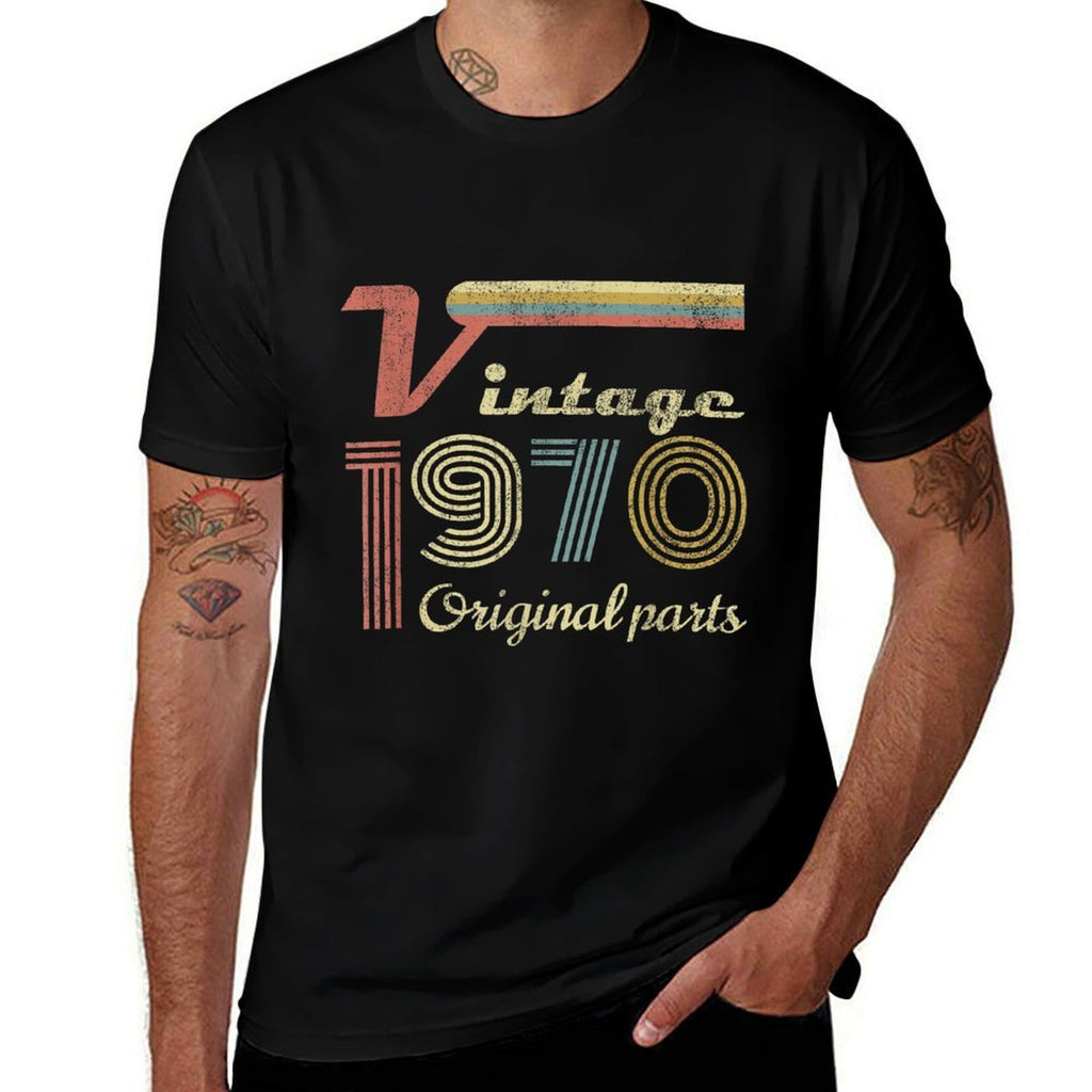 Made in 1970 , Vintage 50 Years Old , 50th Birthday  Stretchy T-Shirt