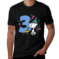 Peanuts - Snoopy And Woodstock 3rd Birthday Party  Quick-drying T-Shirt