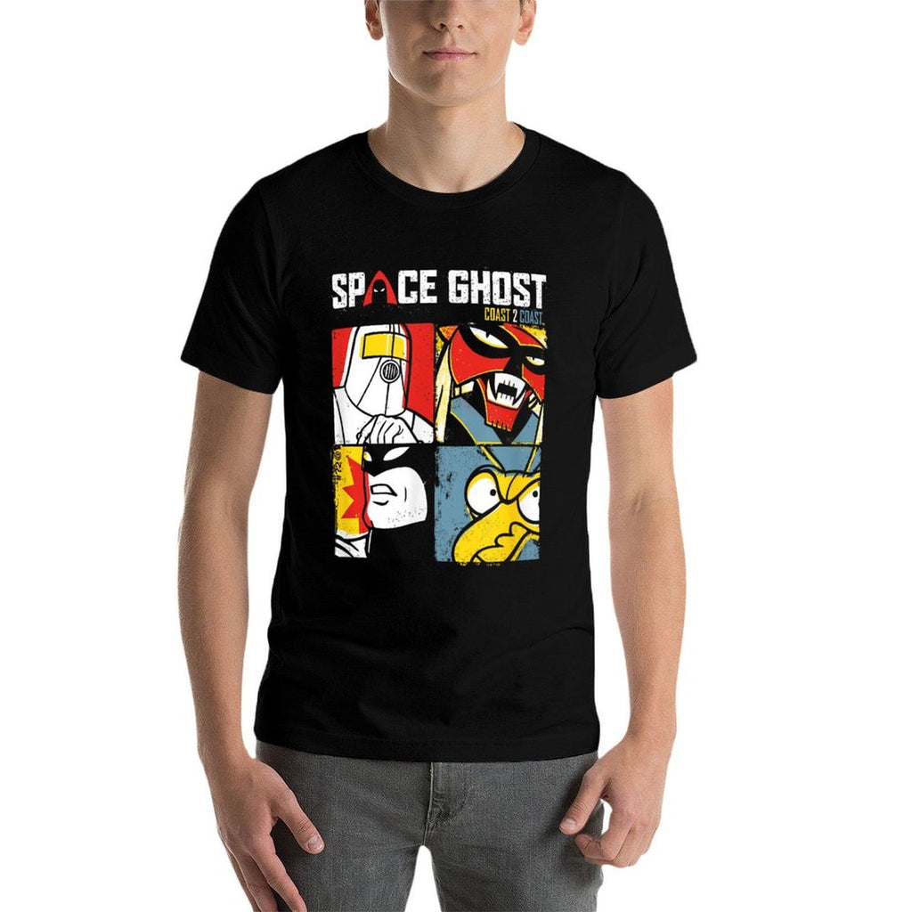 Space Ghost Coast to Coast Vintage Villains Faded Box Ups  Durable T-Shirt