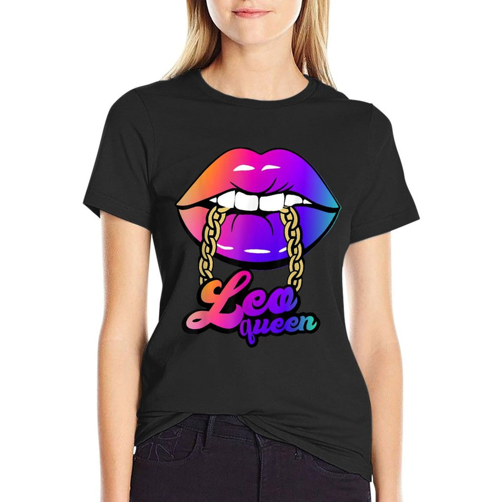 Leo Queen  Tagless Design T-Shirt