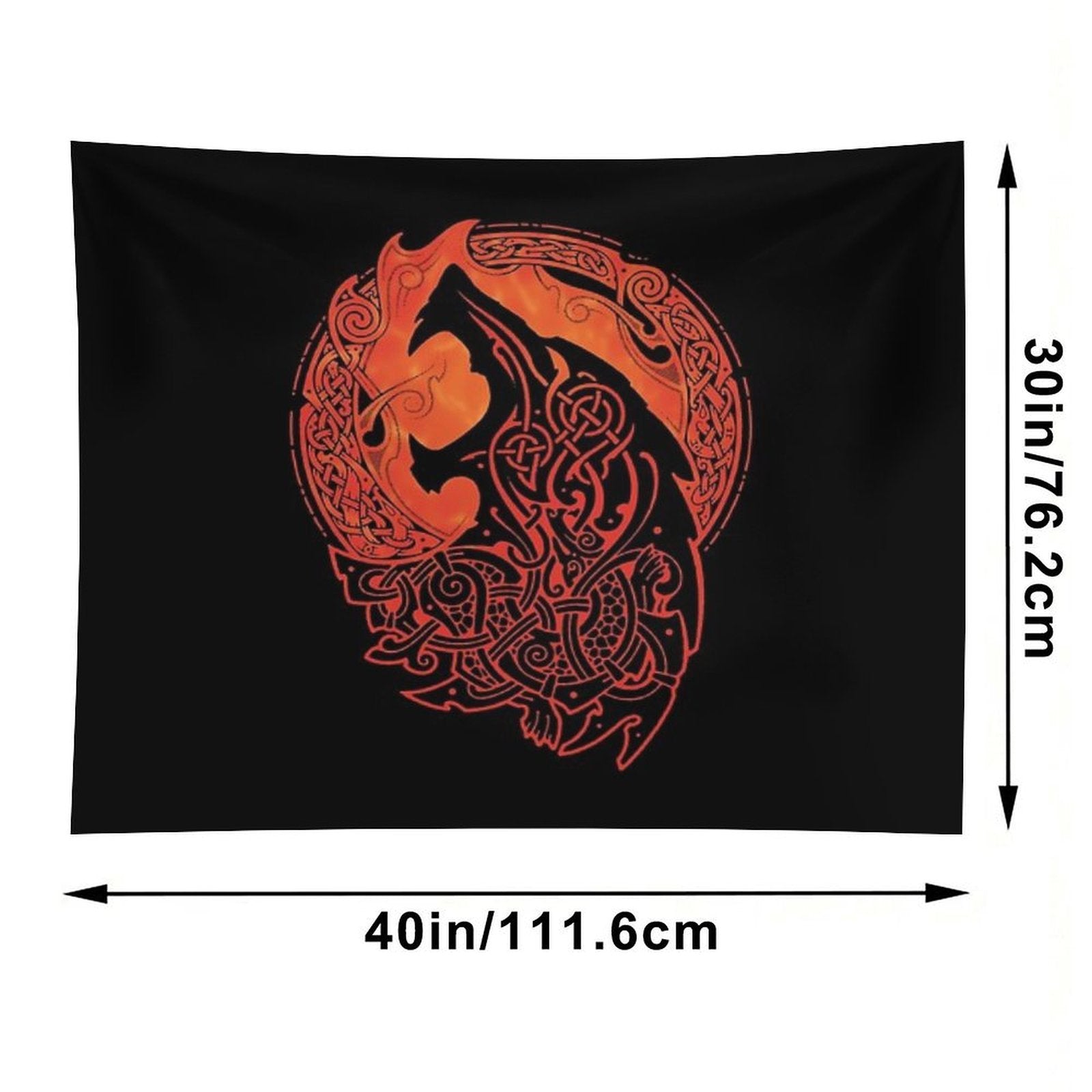 FENRIR. LOKI'S SON. Tapestry