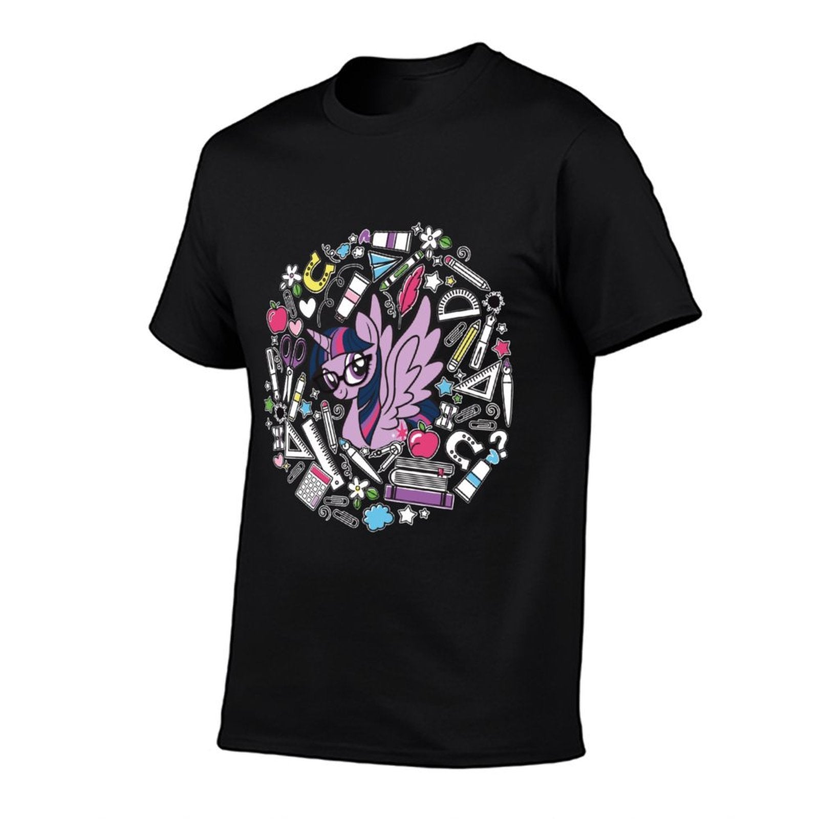 Twilight Sparkle Ready For School  Polyester Blend T-Shirt